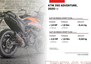 Výfuk REMUS SPORT FLOW pro 390 ADVENTURE 20-