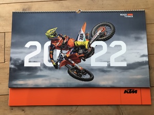 KTM CALENDAR 2022