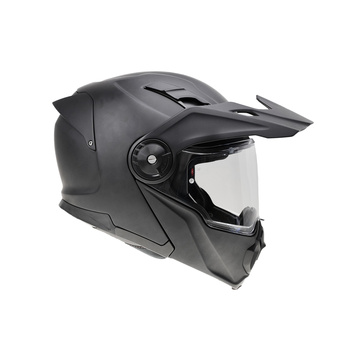 Moto helma Yohe FG102 Enduro Double Visor Matná Černá