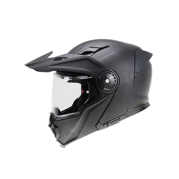 Moto helma Yohe FG102 Enduro Double Visor Matná Černá