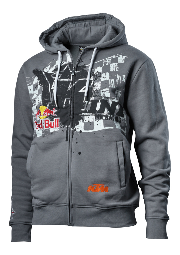 Pánská mikina OVERSPRAY ZIP HOODIE GREY