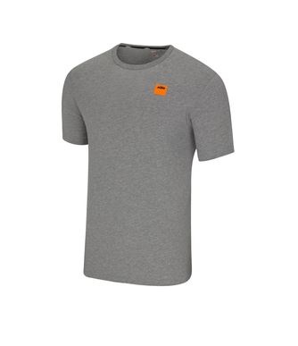 PURE TEE DARK GREY MELANGE 