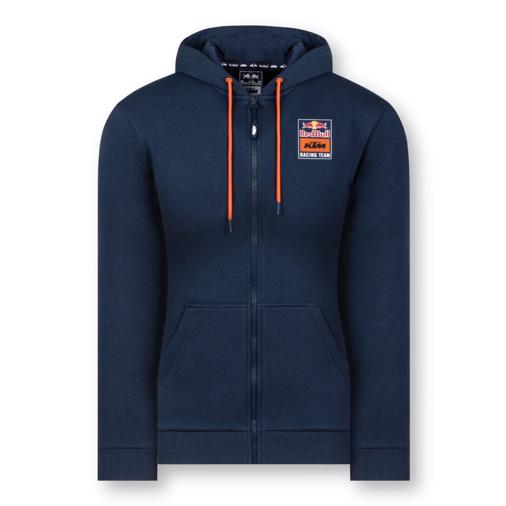 RB KTM WOMEN BACKPRINT ZIP HOODIE 